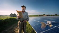 Bad news for a retiree who rented his field to a solar company: he faces a massive tax bill for “doing nothing” and the internet is split over whether he deserves it