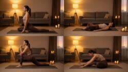 4 Evening Yoga Poses to Release Tight Hips and Reduce Lower-Body Tension